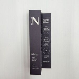 Nulastin Brow Shape Altering Serum 3mL Clear Growth Enhancing Elastaplex NEW NIB